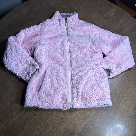 The North Face Kids Silver and Pink Puffer Jacket - Picture 12 of 15